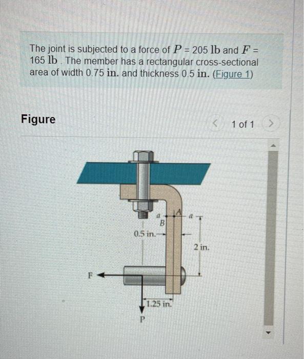 Solved Determine:a. The shear stress at point A and at point | Chegg.com