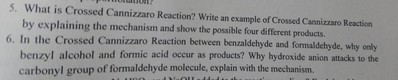 solved-5-what-is-crossed-cannizzaro-reaction-write-an-chegg