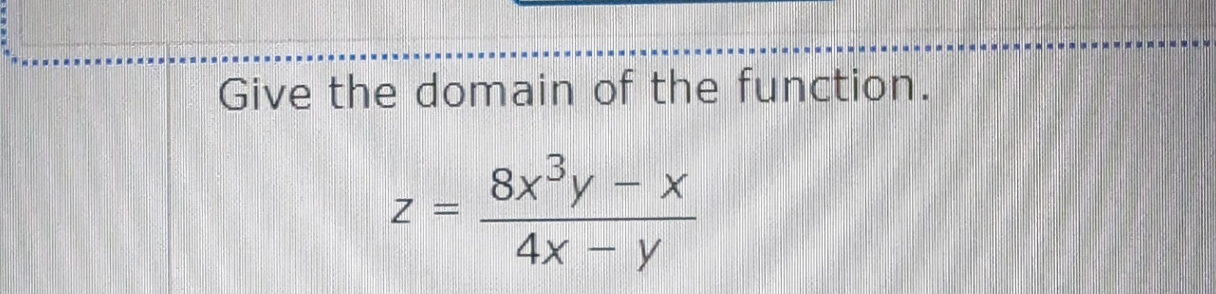 what is the domain of this function y = x 3