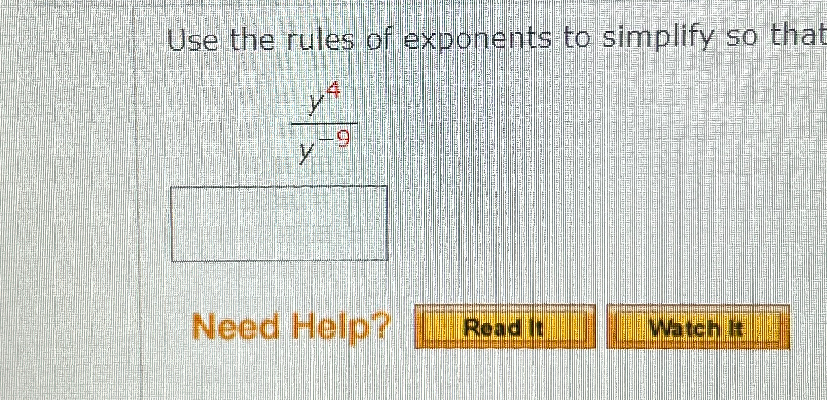 Solved Use the rules of exponents to simplify so | Chegg.com