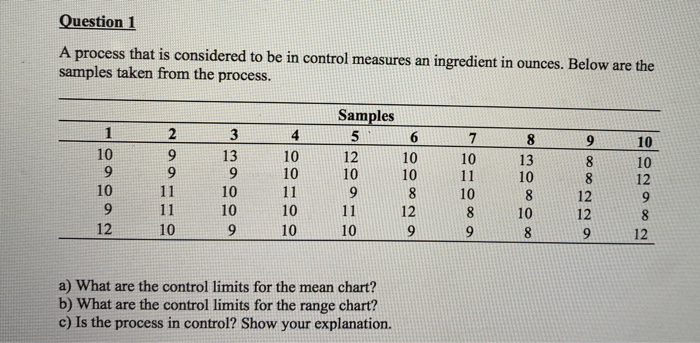 Solved Question 1 A process that is considered to be in | Chegg.com