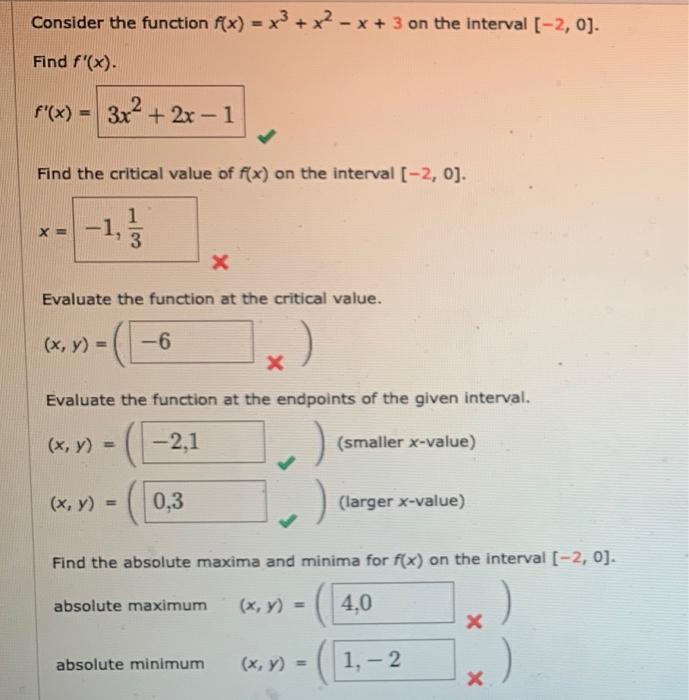 Solved Consider the function f(x) 3 on the interval (-2, 0). | Chegg.com