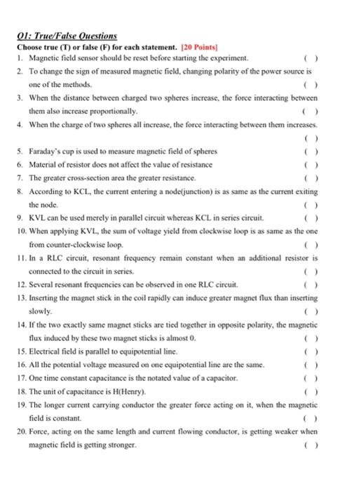 a) Magnetic field detection limit measurements at frequencies of f