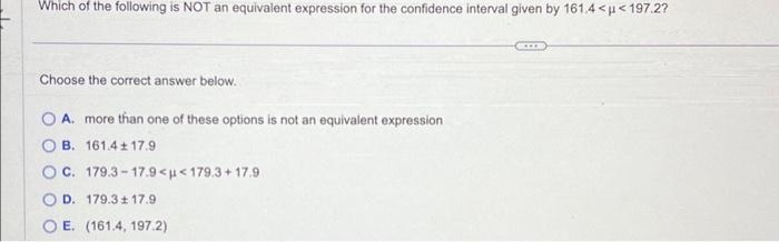 Solved Which of the following is NOT an equivalent | Chegg.com