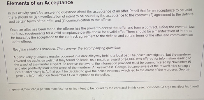 solved-elements-of-an-acceptance-in-this-activity-you-ll-be-chegg