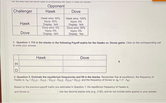 Solved Use the following information to estimate and fill in 
