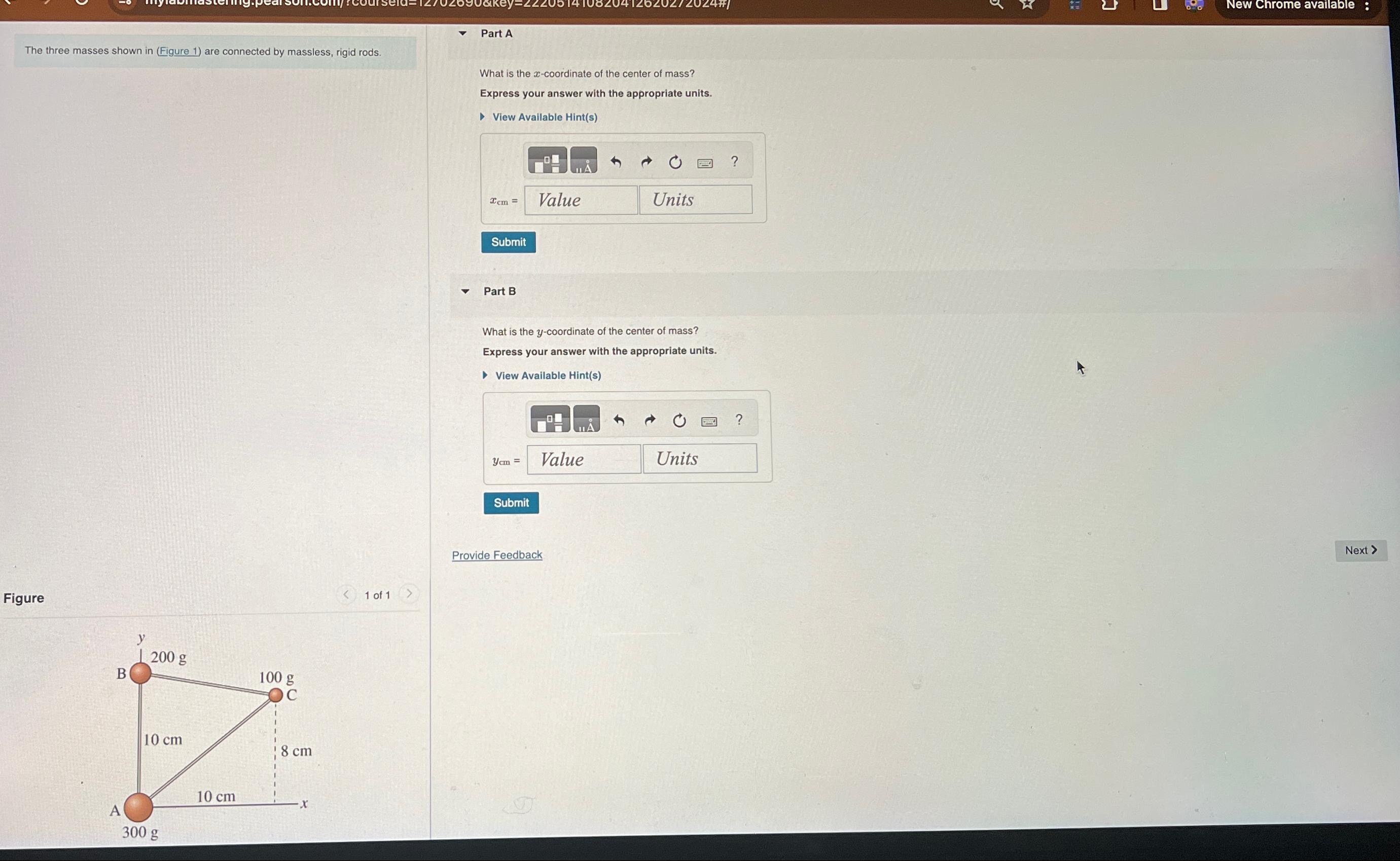 Solved Im struggling with Part A and B | Chegg.com