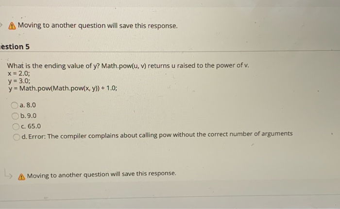 Solved Question 3 What Is The Ending Value Of W Int W I Chegg Com