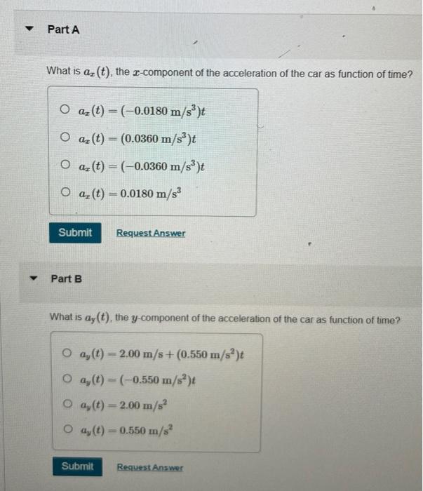 [Solved] A remotecontrolled car is moving in a vacant par