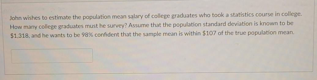 Solved Salaries of 11 college graduates who took a | Chegg.com