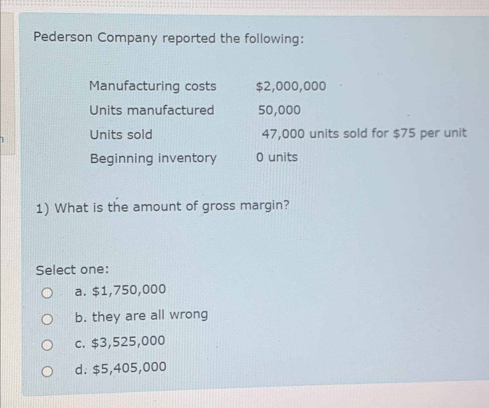 solved-pederson-company-reported-the-following-chegg