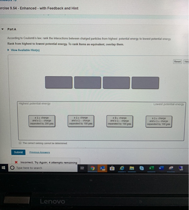 Solved Mastering Chemistry Mastering Course Home Homework 13 | Chegg.com