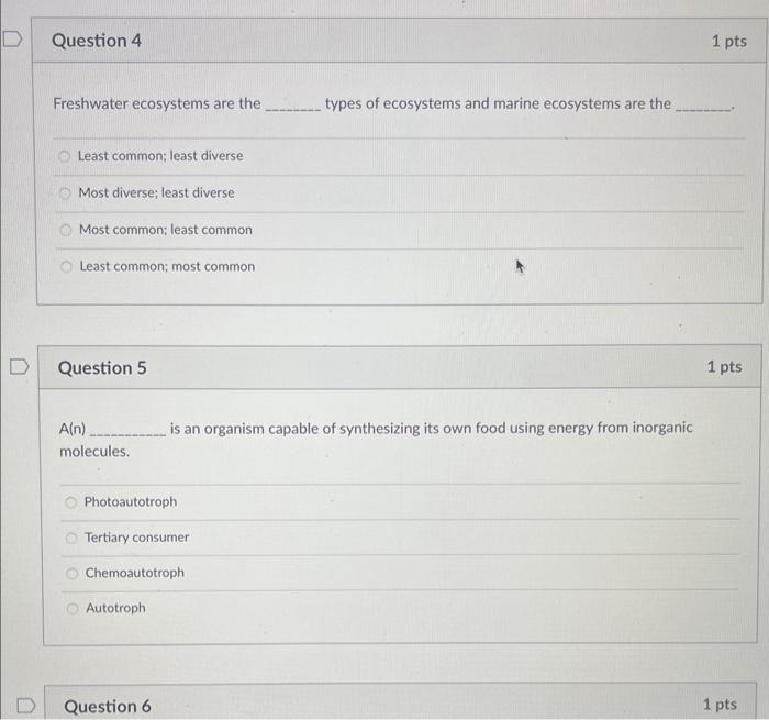 solved-freshwater-ecosystems-are-the-types-of-ecosystems-and-chegg