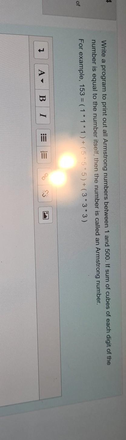 write a program to print armstrong number from 1 to 500