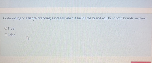 Solved Co Branding Or Alliance Branding Succeeds When It Chegg Solved Co Branding Or Alliance Branding Succeeds When It Chegg