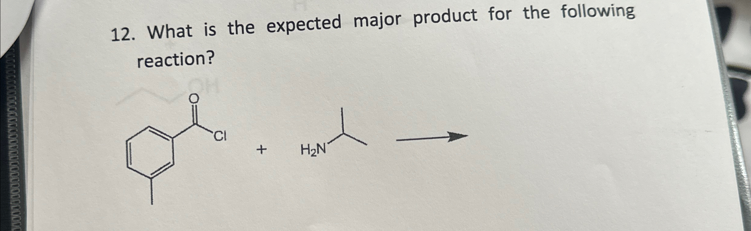 Solved What is the expected major product for the following | Chegg.com