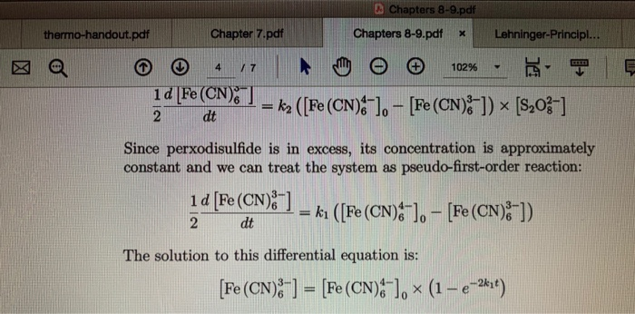 Solved Can someone please show me a step by step solution to | Chegg.com