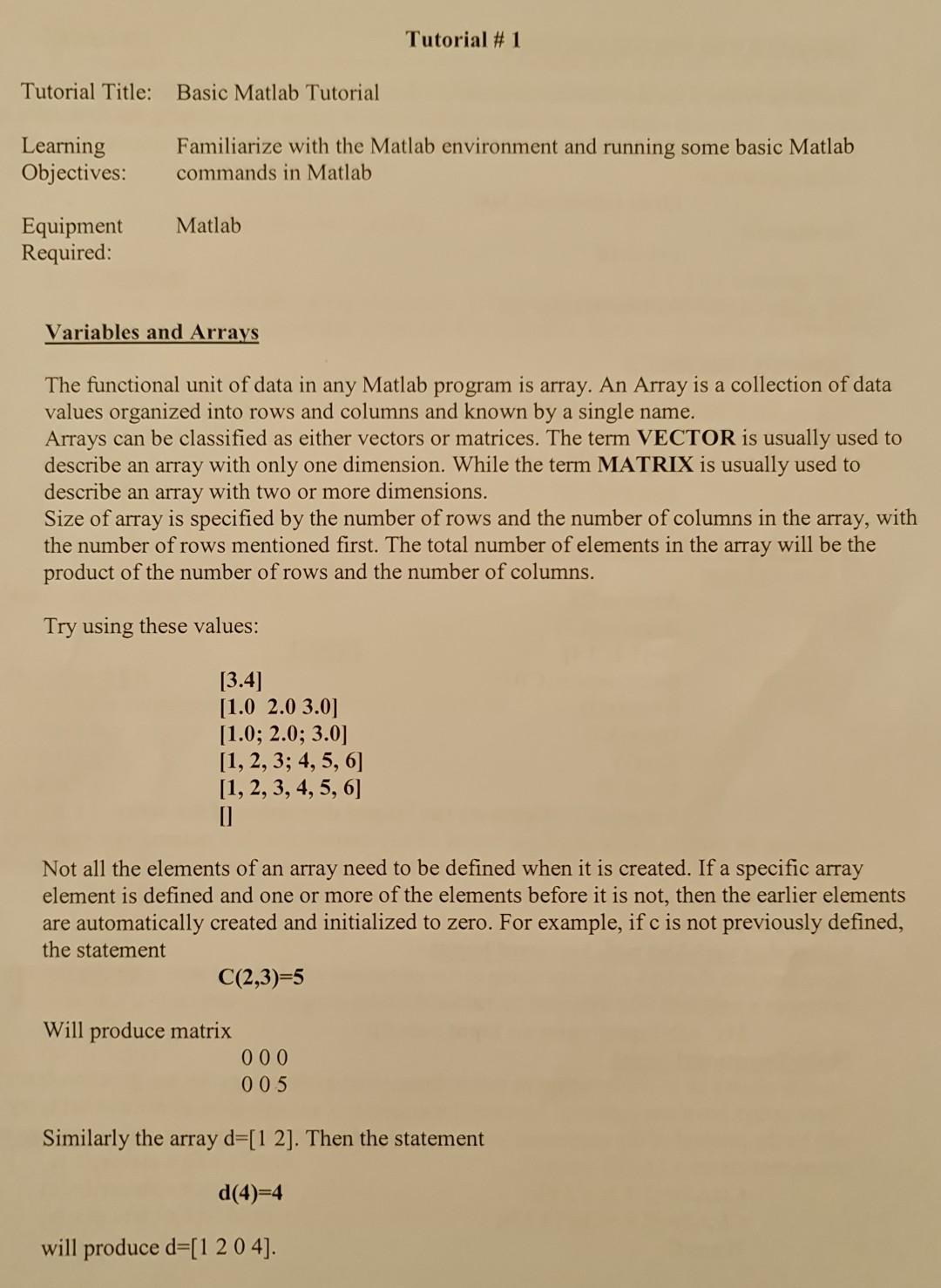 Solved Question # 04: (a) Generate a 6X6 Matrix. (b) | Chegg.com