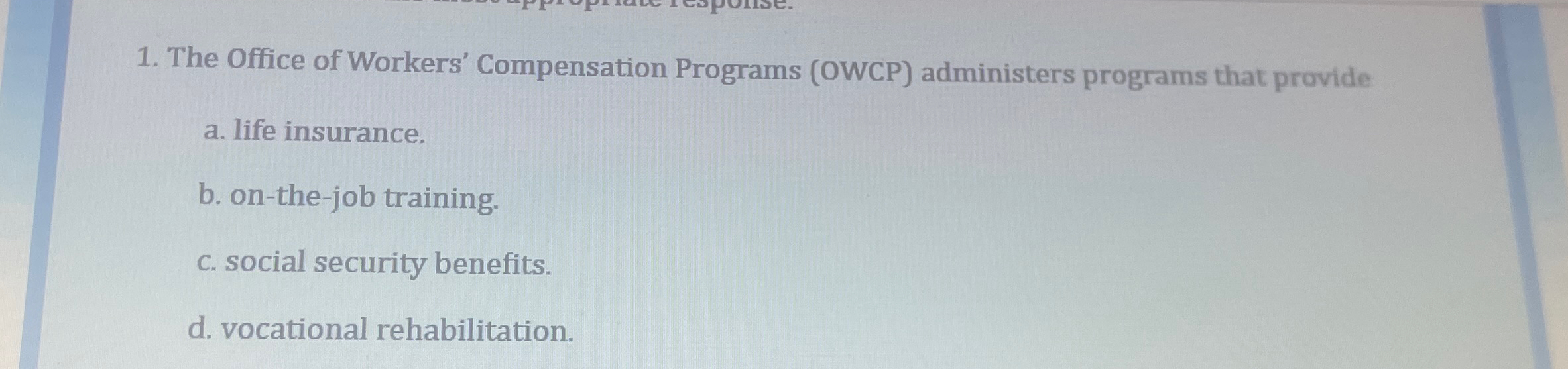 solved-the-office-of-workers-compensation-programs-owcp-chegg