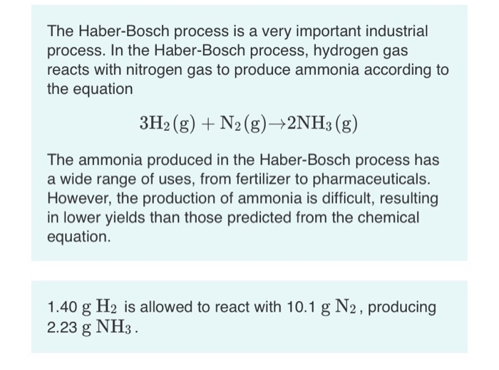 Solved Part B What Is The Percent Yield For This Reaction