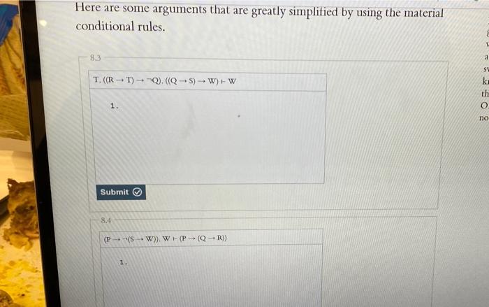 use only the four rules of inference which is dni, | Chegg.com