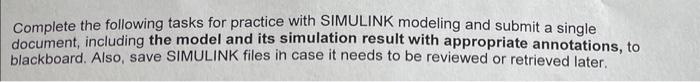 Solved Create a Simulink model for the following Third-order | Chegg.com