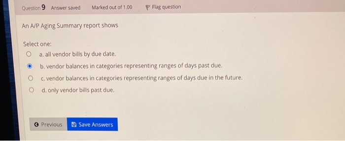 Solved Question 10 Not yet answered Marked out of 1.00 P | Chegg.com