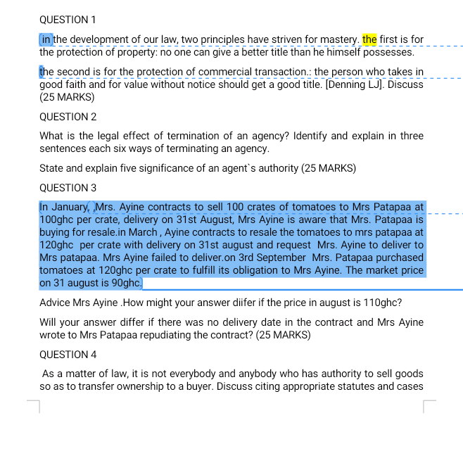Solved QUESTION 1 in the development of our law, two | Chegg.com