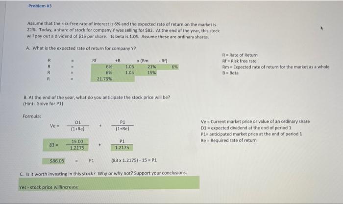 Solved Module 3 Problem Set Stocks and the Securities Market | Chegg.com