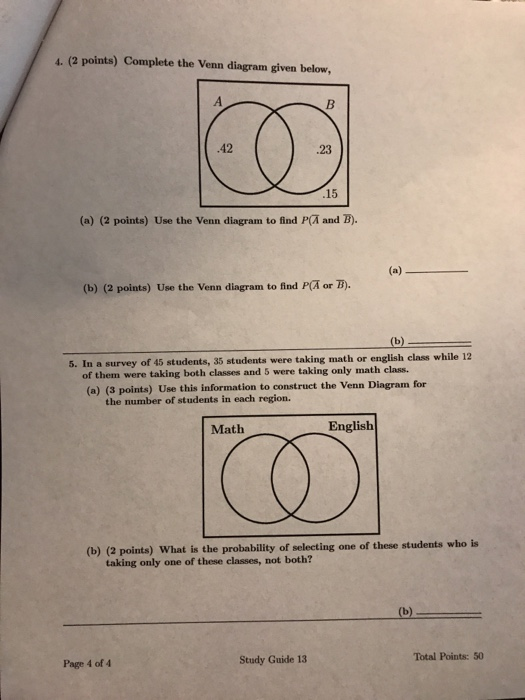 Solved elementary statistics study guide 13 due date name chegg