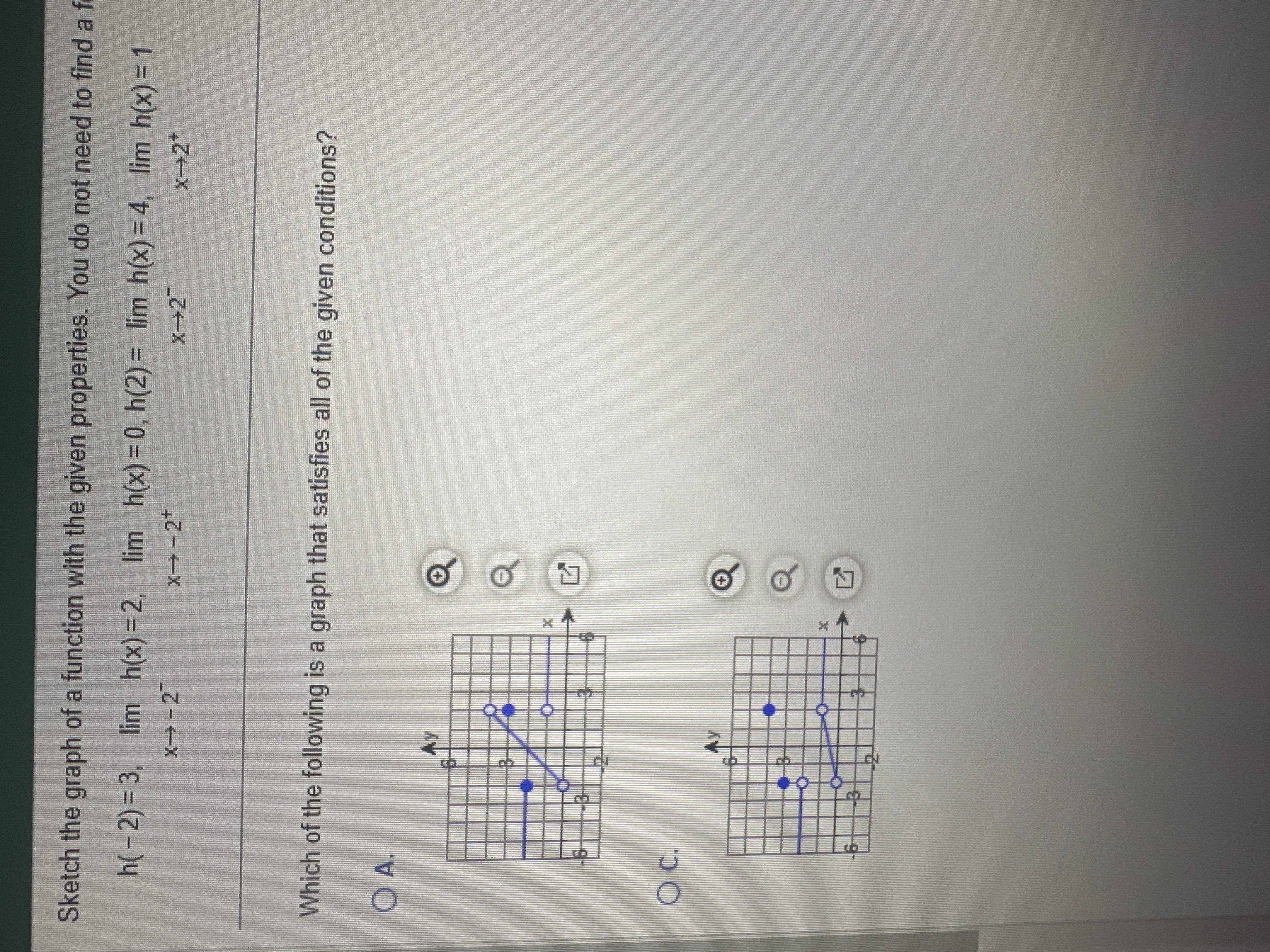 Solved Sketch the graph of ﻿a function with the given | Chegg.com