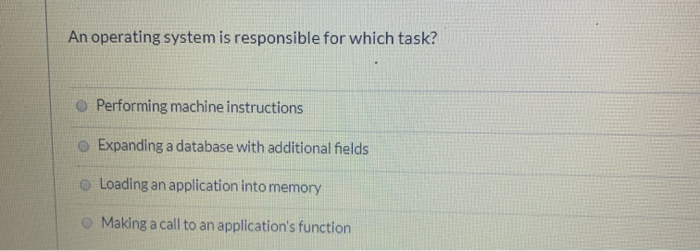 Solved A computer system is using several applications. The | Chegg.com