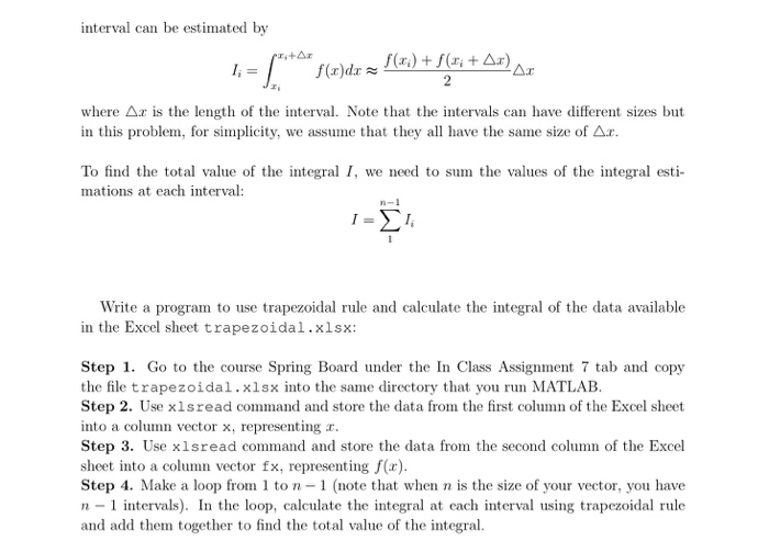 ܩܫܓܫܠܐ -2 2 Figure 1: An example of the trapezoidal | Chegg.com