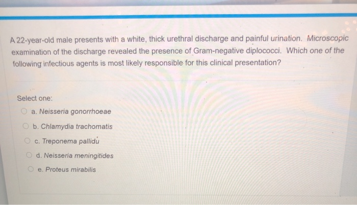 Solved A 24-year-old woman presents to the clinic with | Chegg.com