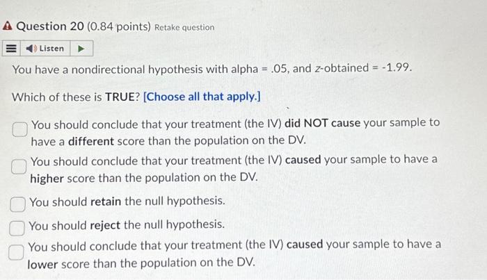 nondirectional hypothesis definition in science