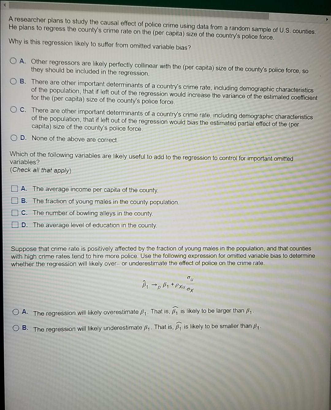 solved-a-researcher-plans-to-study-the-causal-effect-of-chegg