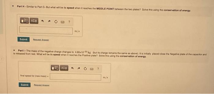 Solved I need help with parts H and I please! I will rate! | Chegg.com
