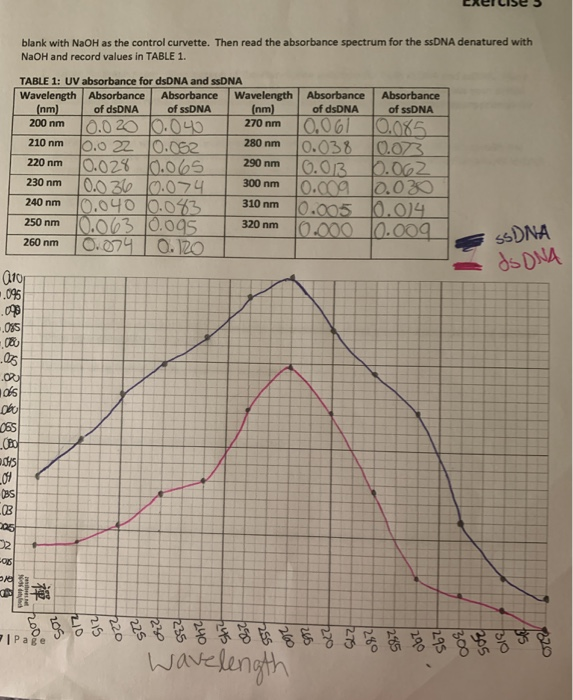 Blank With Naoh As The Control Curvette Then Read Chegg Com