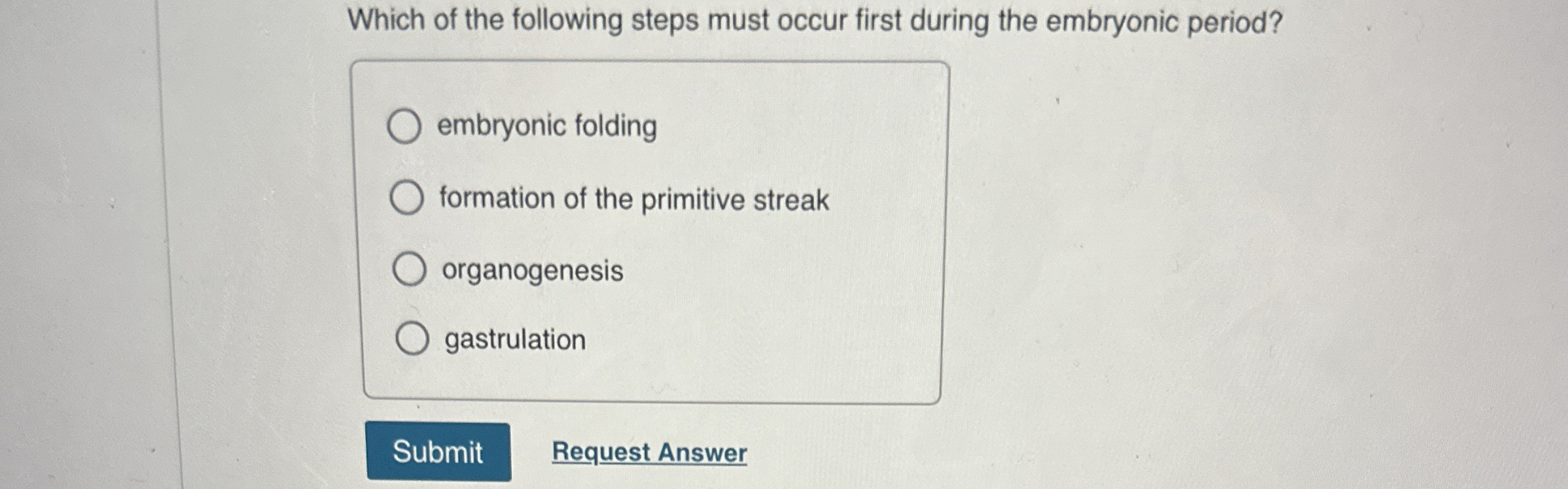 Solved Which of the following steps must occur first during | Chegg.com