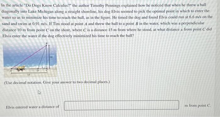 Solved In the article 