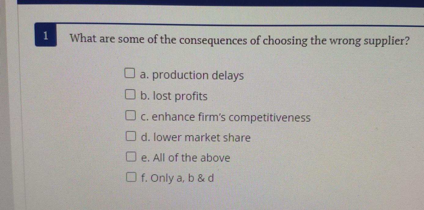 solved-1-what-are-some-of-the-consequences-of-choosing-the-chegg