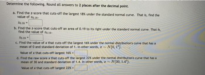 SOLVED: A Find the value of the following (round off your answer