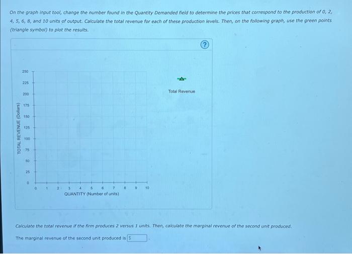 Solved On the graph input tool, change the number found in | Chegg.com