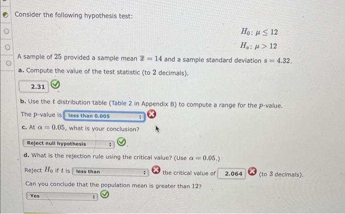 Solved Consider The Following Hypothesis Test: | Chegg.com