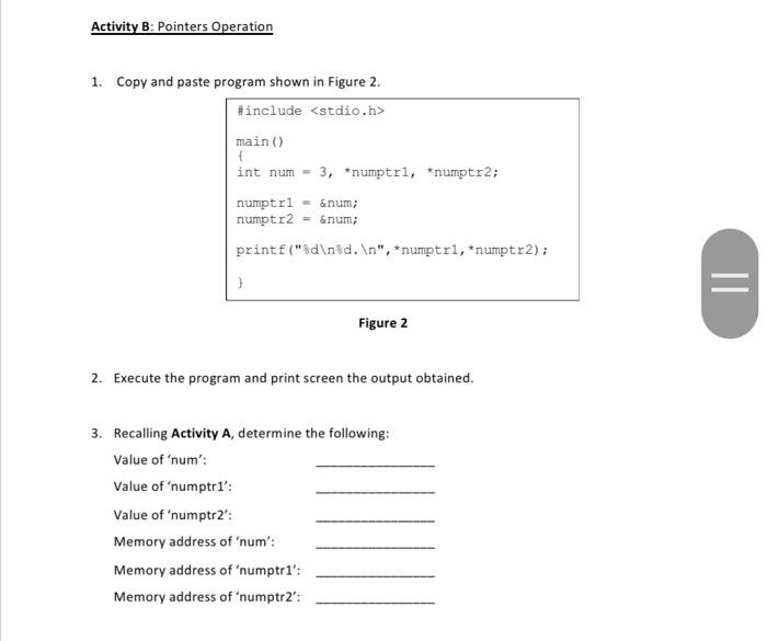 Solved 1. Copy and paste program shown in Figure 2. Figure 2 | Chegg.com