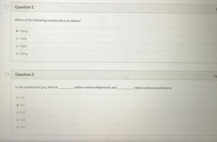 Solved Question 1 Which of the following compounds is an | Chegg.com