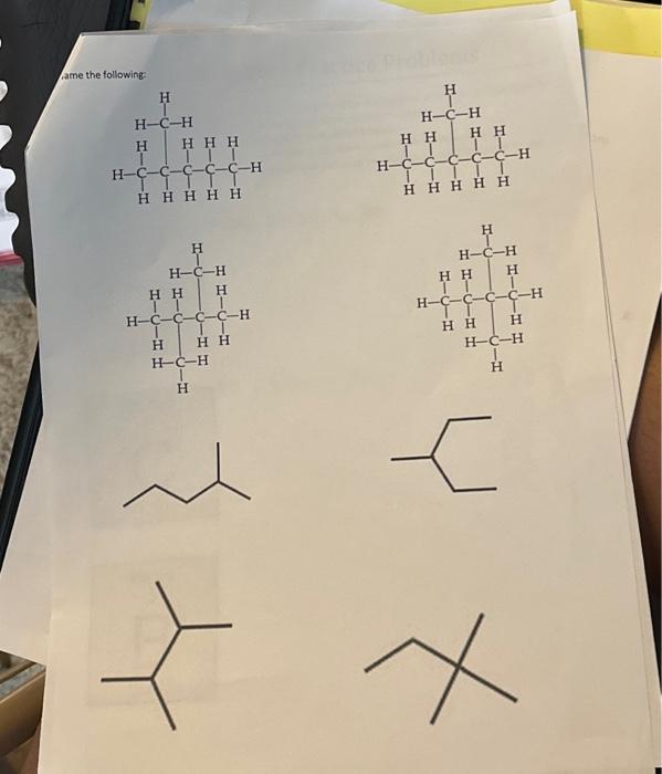 Solved 4. Take From Structural To Skeletal B) What's Its | Chegg.com