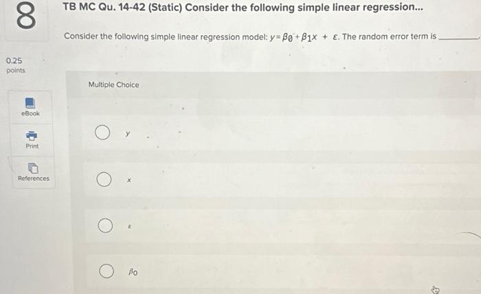 Solved Tb Mc Qu 14 42 Static Consider The Following