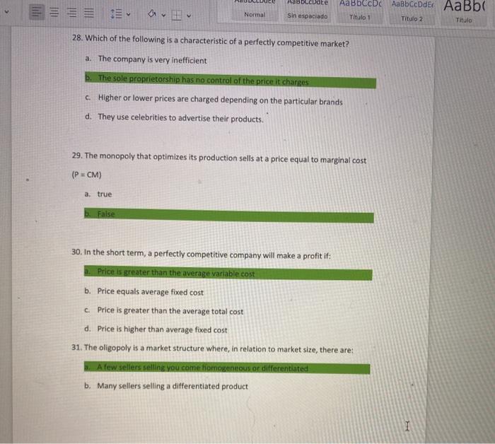 Solved Hi guys! I just need to verify that all the answers | Chegg.com