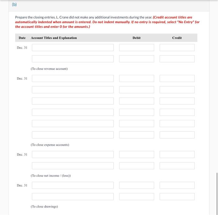 Solved The completed financial statement columns of the | Chegg.com